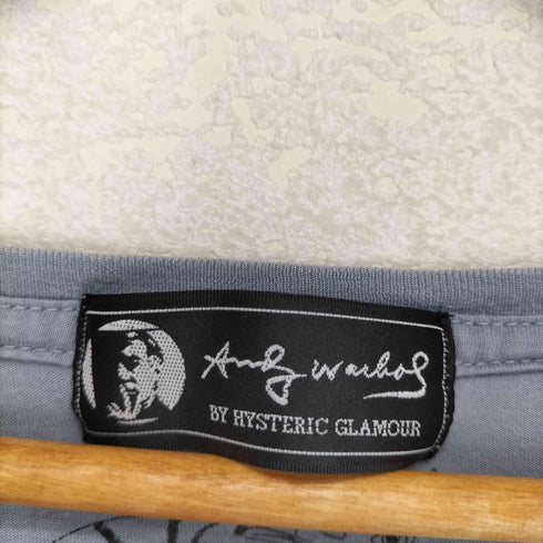 ヒステリックグラマー HYSTERIC GLAMOUR andy harhol プリントTシャツ レディース FREE