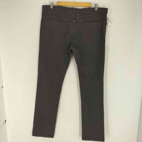メゾンマルタンマルジェラ Maison Martin Margiela 14AW バックステッチデザインブラックデニムパンツ メンズ 56