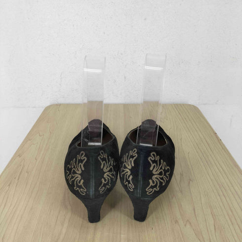 イヴサンローラン Yves Saint Laurent ヒールステッチデザインパンプス レディース JPN:37