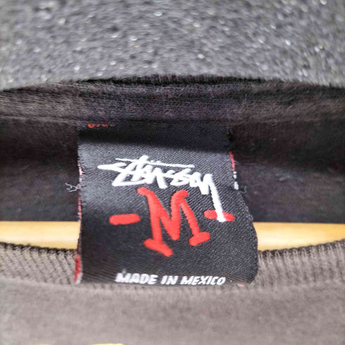 ステューシー Stussy メキシコ製 00S~ シャネルロゴ プリントS/Sカットソー フェード メンズ JPN:M