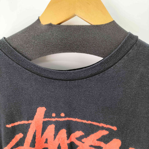 ステューシー Stussy メキシコ製 総柄両面プリントS/Sカットソー スカル ロゴ メンズ JPN:L