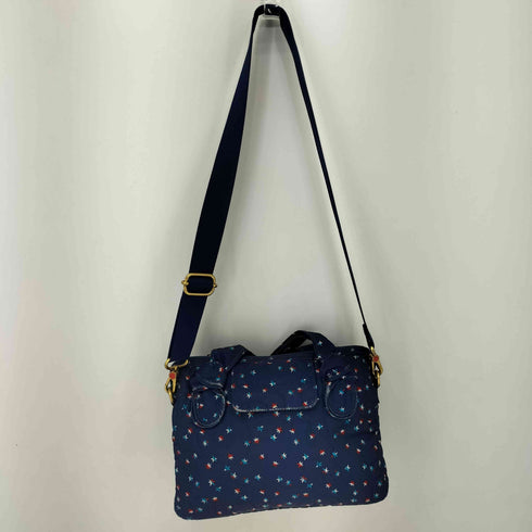 マークバイマークジェイコブス Marc by Marc Jacobs ロゴプレート 総柄 ステッチ 2WAY マザーズバッグ レディース