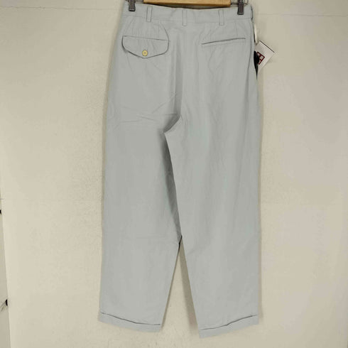 コムデギャルソンオム COMME des GARCONS HOMME 80~90S 2タックホワイトコットンスラックスパンツ メンズ M