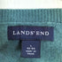 ランズエンド LANDS END カシミヤ Vネックニット メンズ import:L