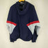 フィラ FILA トリコカラー ナイロンアノラックパーカー メンズ L