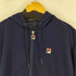 フィラ FILA トリコカラー ナイロンアノラックパーカー メンズ L