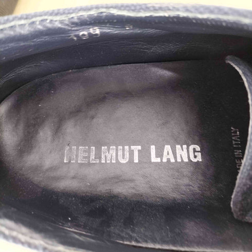 ヘルムートラング HELMUT LANG 90S 本人期 レザー×キャンバス ローカットスニーカー MADE IN ITALY メンズ UK:9