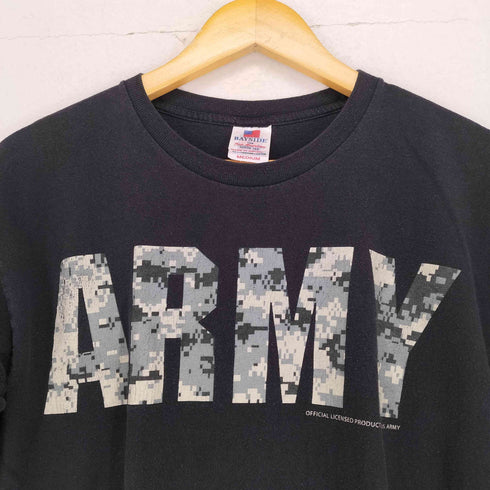 ベイサイド BAYSIDE MADE IN USA ARMY プリントS/S TEE メンズ JPN:M