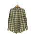 パパス papas ロゴパッチ チェックシャツ メンズ import:M