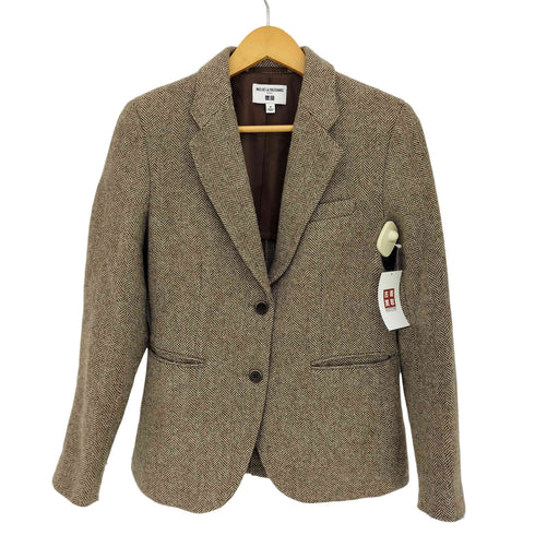 ユニクロイネスドラフレサンジュ UNIQLO INES DE LA FRESSANGE ツイードジャケット レディース JPN:M