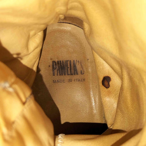 PAWELK'S イタリア製 ベルテッドブーツ メンズ EUR:39.5