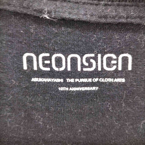 ネオンサイン NEON SIGN 10TH ANNIVERSARY Tシャツ メンズ