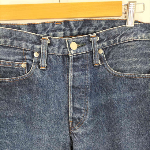 ツキ TUKI TYPE1 INDIGO DENIM ワン ノンウォッシュストレートデニムパンツ メンズ JPN:1