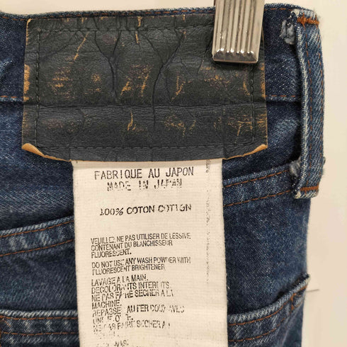 ツキ TUKI TYPE1 INDIGO DENIM ワン ノンウォッシュストレートデニムパンツ メンズ JPN:1