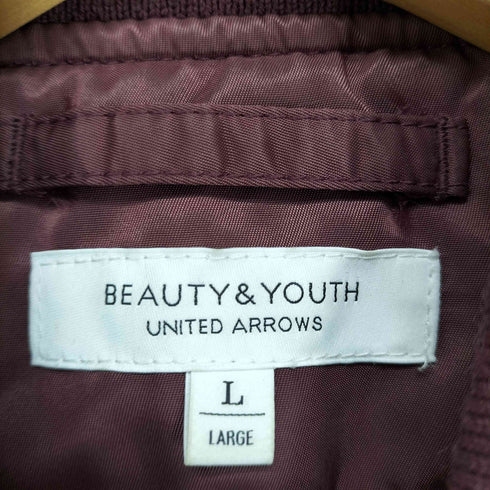 ビューティーアンドユースユナイテッドアローズ BEAUTY & YOUTH UNITED ARROWS MA-1 ボンバージャケット メンズ JPN:L