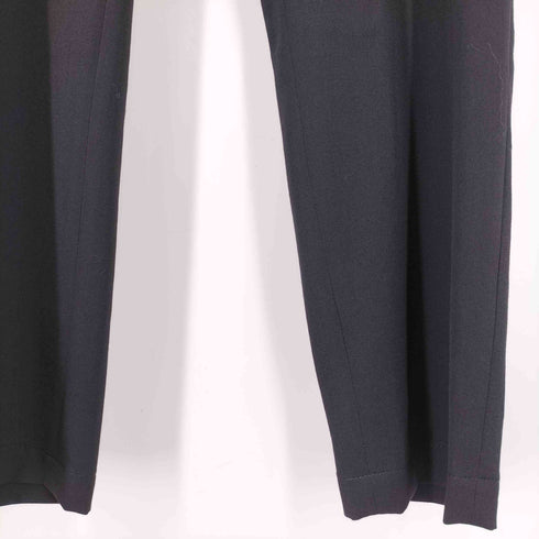 ヨウジヤマモト Yohji Yamamoto GABARDINE TAPERED P WITH DPP ギャバジン テーパードパンツ レディース JPN:1