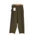 ワイズ Ys COTTON FLAX POPLIN DOUBLE TUCK TAPERED PANTS コットン フラックス ポプリン ダブルタック テーパードパンツ レディース JPN:1