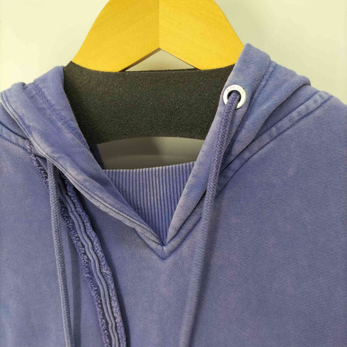 ディーゼル DIESEL F-MIKKY ピグメントクロップドパーカー ムラ染め ツギハギ レディース JPN:XS