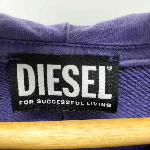 ディーゼル DIESEL F-MIKKY ピグメントクロップドパーカー ムラ染め ツギハギ レディース JPN:XS