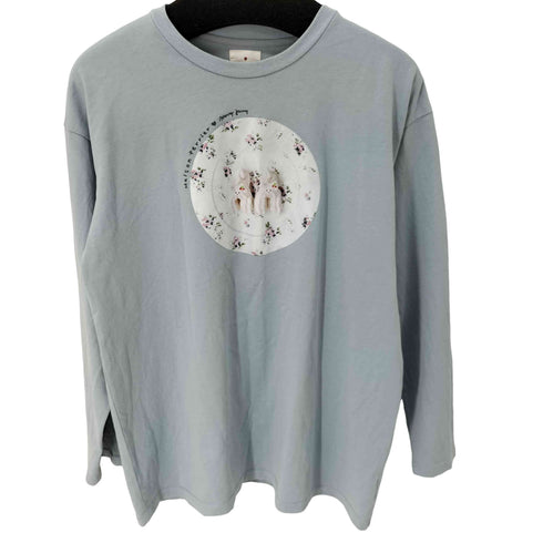 メリージェニー merry jenny 24SS お皿にならんだなかよしlong Tee レディース FREE