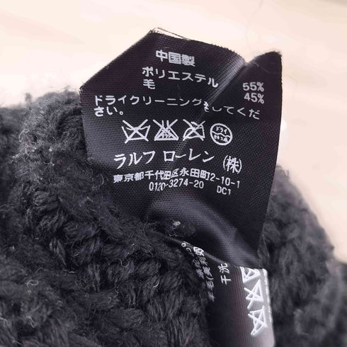 ポロラルフローレン POLO RALPH LAUREN 裾スリット ハイネックニット レディース