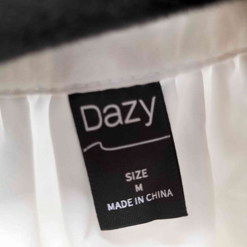 デイジー DAZY パフスリーブレースカラーワンピース レディース JPN:M