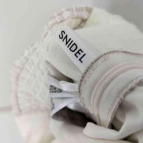 スナイデル snidel ヘムフレアレーススカート レディース 0