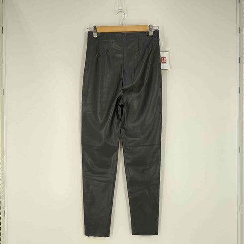 ザラ ZARA Faux Leather Leggings フェイクレザーパンツ レギンス レディース M