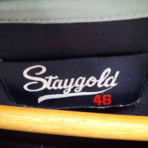 STAYGOLD バックプリントバイカラートラックジャケット ジャージ レディース JPN:L