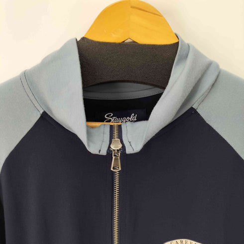 STAYGOLD バックプリントバイカラートラックジャケット ジャージ レディース JPN:L