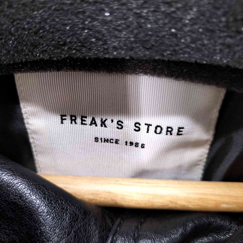 フリークスストア FREAKS STORE フェイクレザーブルゾン メンズ FREE