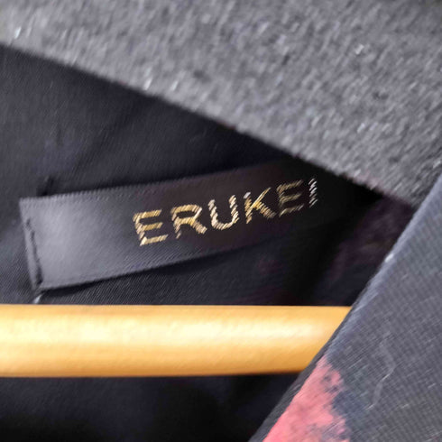 erukei ノースリーブ 花柄 膝丈 ワンピース レディース 2