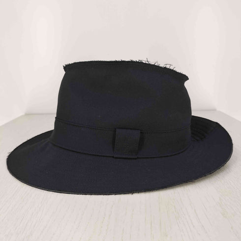 ヨウジヤマモトプールオム Yohji Yamamoto POUR HOMME シワギャバ 6枚ハギハット メンズ 3