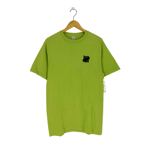アンディフィーテッド UNDEFEATED USA製 両面プリントロゴ クルーネック 半袖Tシャツ メンズ S