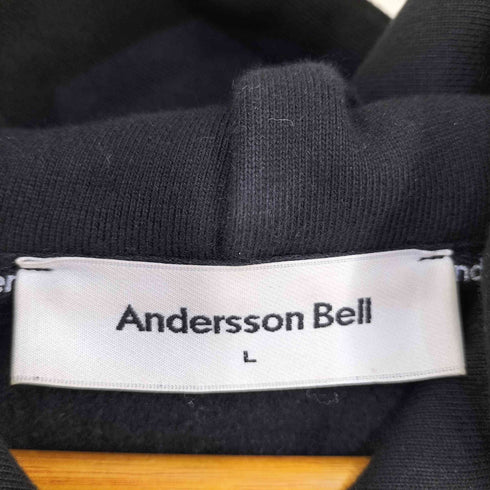 アンダースンベル Andersson Bell FULL NAME LOGO EMBROIDERY HOODIE メンズ import:L