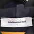 アンダースンベル Andersson Bell FULL NAME LOGO EMBROIDERY HOODIE メンズ import:L