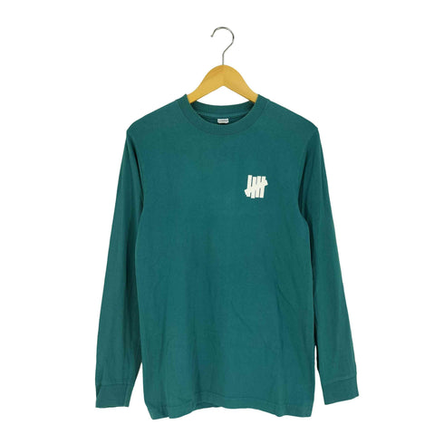 アンディフィーテッド UNDEFEATED USA製 両面プリントロゴ ロングスリーブカットソー メンズ XS