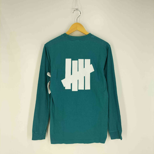 アンディフィーテッド UNDEFEATED USA製 両面プリントロゴ ロングスリーブカットソー メンズ XS