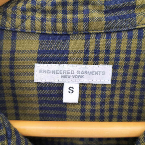 エンジニアードガーメンツ Engineered Garments Classic Shirt Cotton Plaid メンズ JPN:S