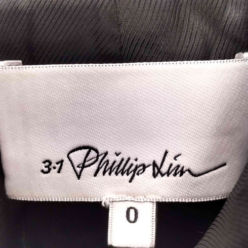 スリーワンフィリップリム 3.1 phillip lim ハイウエスト 裾スイッチング ワイドパンツ レディース JPN:0