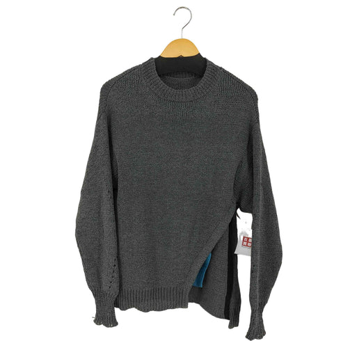 スドーク soduk double layerd slit knit ダブルレイヤードスリットニット レディース ONE SIZE