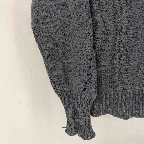 スドーク soduk double layerd slit knit ダブルレイヤードスリットニット レディース ONE SIZE