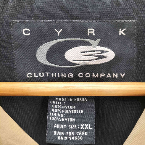 CYRK CLOTHING COMPANY 襟元切り替えカバーオール メンズ JPN:XXL