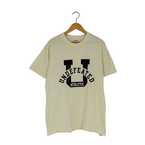 アンディフィーテッド UNDEFEATED USA製 フロントロゴプリント 半袖Tシャツ メンズ S