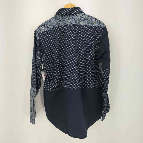 エンジニアードガーメンツ Engineered Garments 22AW Combo Short Collar Shirt - Cotton Big Polka Dot Sateen メンズ JPN:S