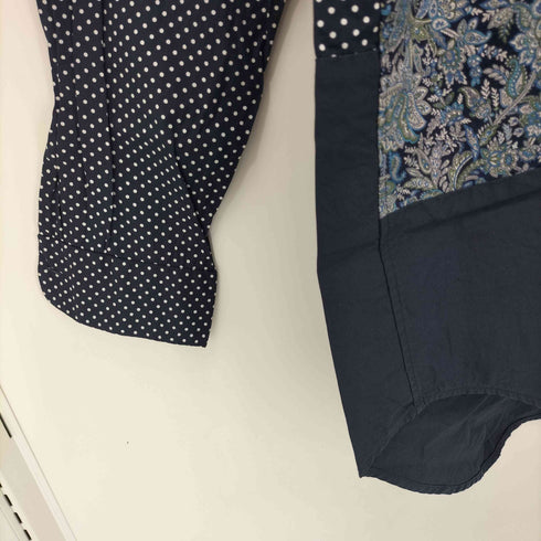 エンジニアードガーメンツ Engineered Garments 22AW Combo Short Collar Shirt - Cotton Big Polka Dot Sateen メンズ JPN:S