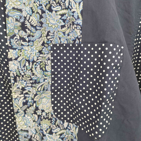 エンジニアードガーメンツ Engineered Garments 22AW Combo Short Collar Shirt - Cotton Big Polka Dot Sateen メンズ JPN:S
