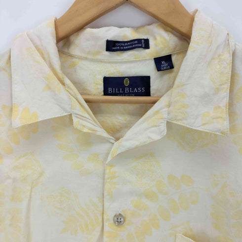 ビルブラス BILL BLASS レーヨンオープンカラーシャツ メンズ JPN:XL