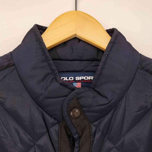 ポロスポーツラルフローレン POLO SPORT RALPH LAUREN スナップボタン 中綿 キルティング ジャケット メンズ import:L
