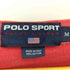 ポロスポーツラルフローレン POLO SPORT RALPH LAUREN 90S 星条旗ロゴ刺繍 ラグランスリーブ V字ガゼット クルーネック スウェット メンズ import:M